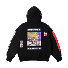 Load image into Gallery viewer, ZODIAC Fantasy Patches Zip Up Hoodie