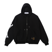 Load image into Gallery viewer, ZODIAC Nevermind Zip Up Hoodie
