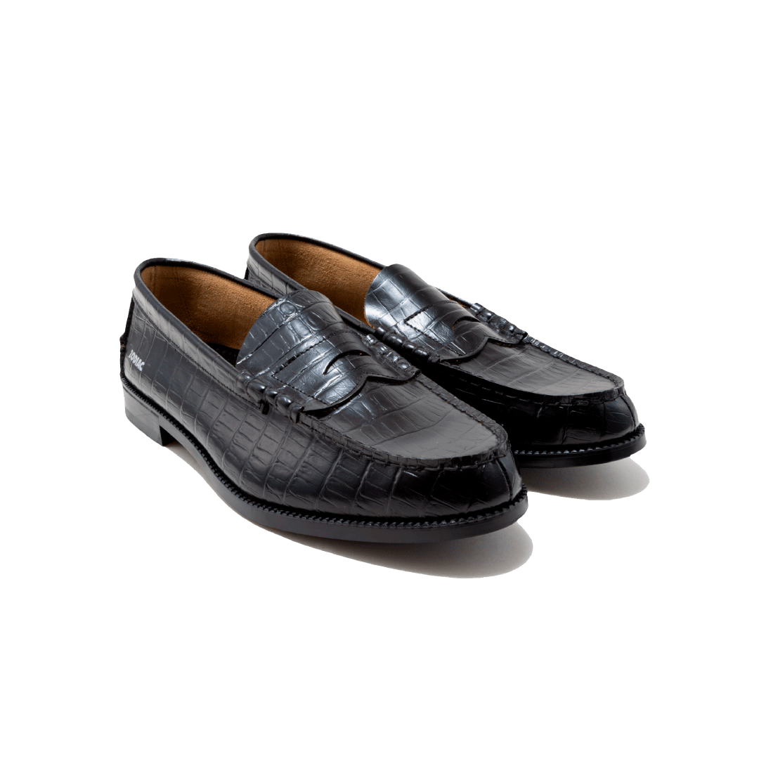 kenford × ZODIAC / LOAFERS CROCODILE ZODIAC x The Kenford Fineshoes 