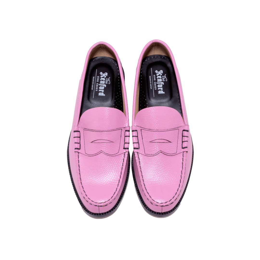 kenford fineshoes× ZODIAC Pink Lizard ZODIAC x The Kenford Fineshoes 