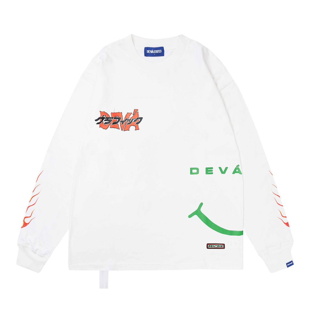 Deva States Across Longsleeve T-shirt