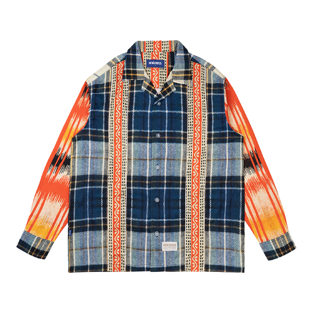 Deva States Ikat Linen Shirt