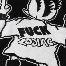 Load image into Gallery viewer, Zodiac Fuck Zodiac Knit Sweater
