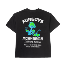 Load image into Gallery viewer, Funguys Mushroom Delivery T-shirt
