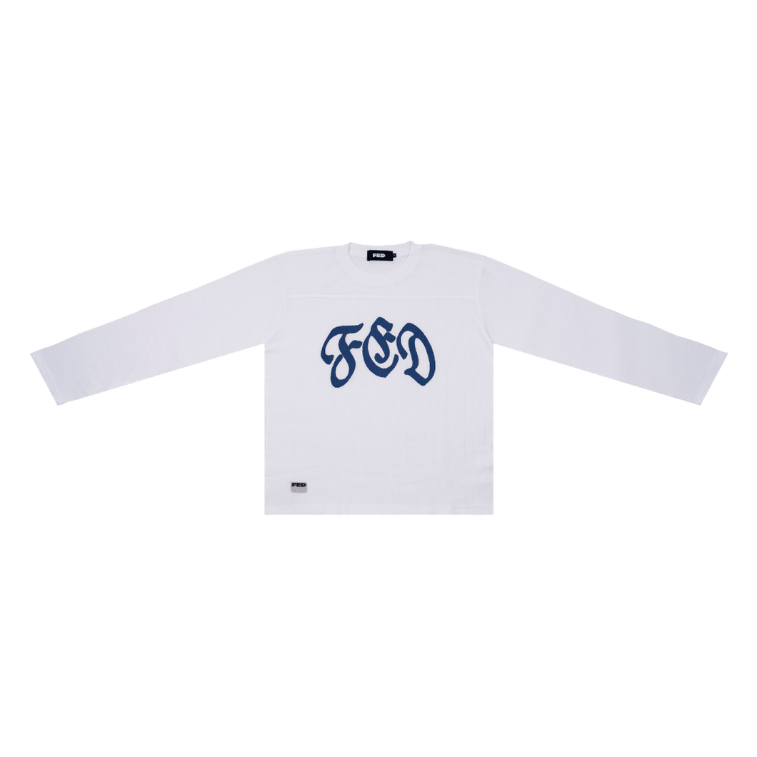 FED Waffle Long Sleeve Top
