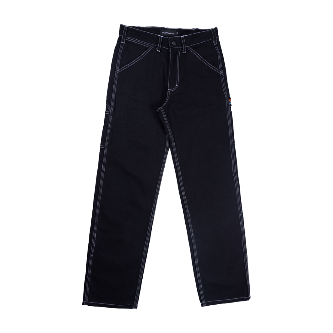 Politeunivers Disorted Oval Logo Carpenter Pants