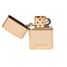 Load image into Gallery viewer, Zodiac Logo Zippo
