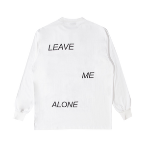 Leave Me Alone Oriental Waves Long Sleeve T-shirt