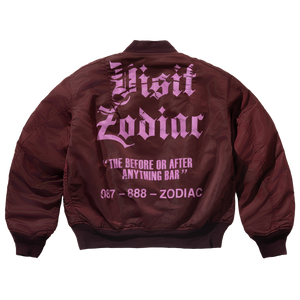 ZODIAC Visit Us Vintage MA-1 Jacket 09