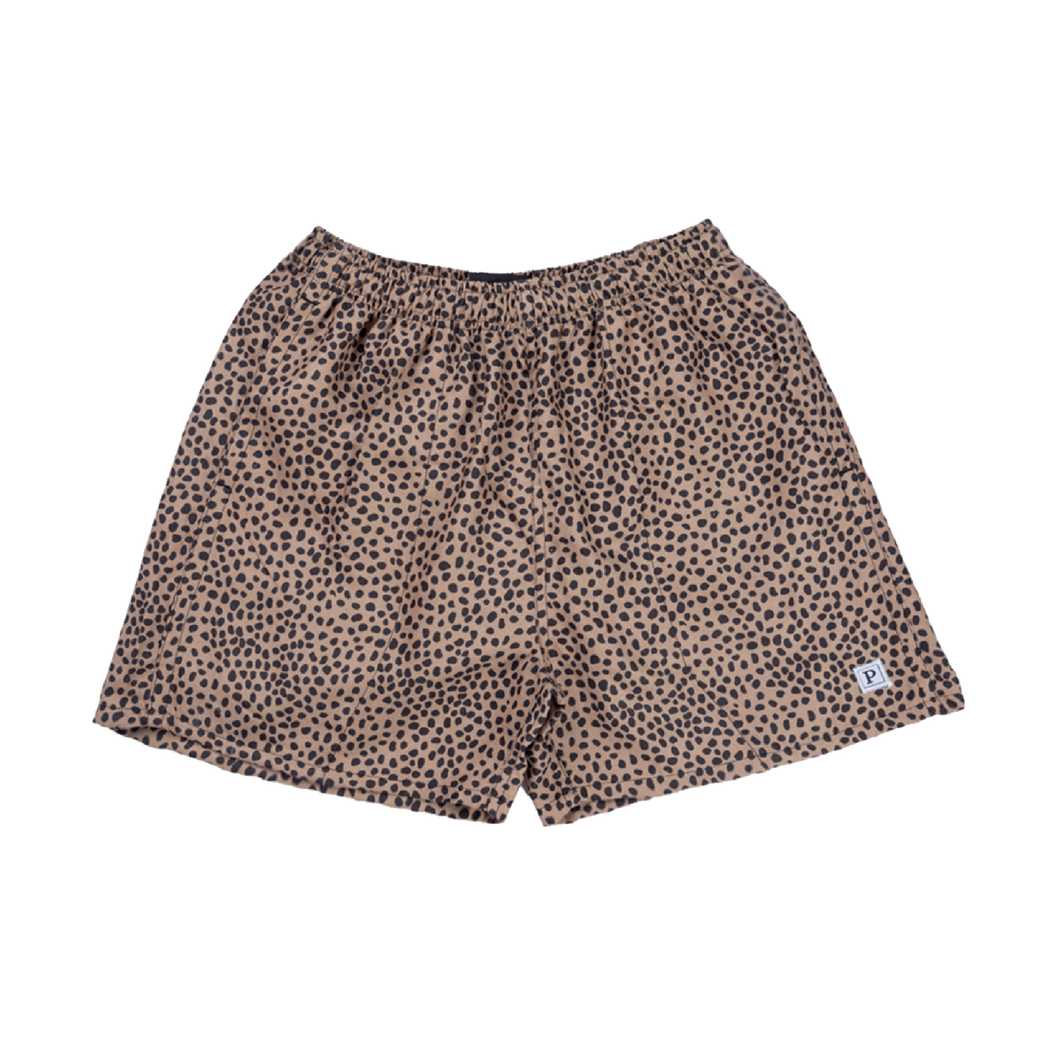 Politeunivers Plain Square Logo P Shorts