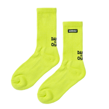 Load image into Gallery viewer, ZODIAC Dance Not Chaos Socks
