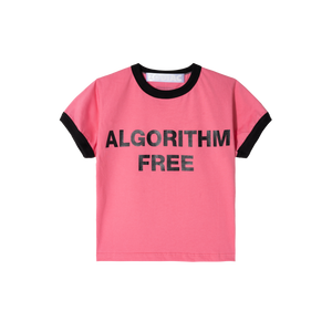 ZODIAC Algorithm Free Crop T-shirt