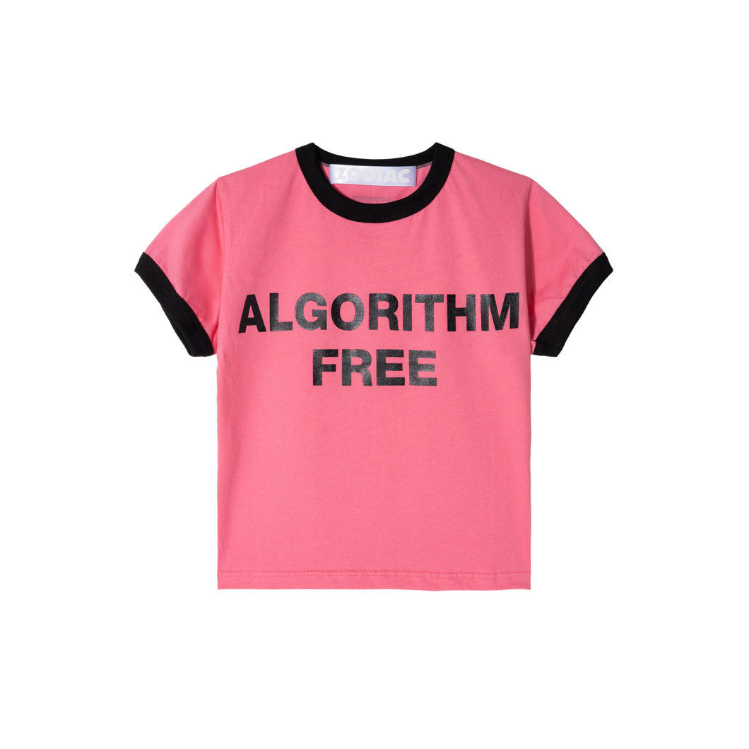 ZODIAC Algorithm Free Crop T-shirt