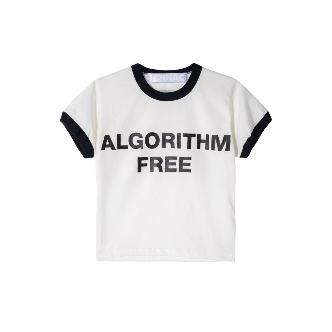 ZODIAC Algorithm Free Crop T-shirt
