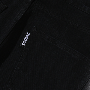 Zodiac Loose Denim Pants Spray