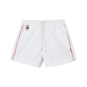 Zodiac White Training Shorts