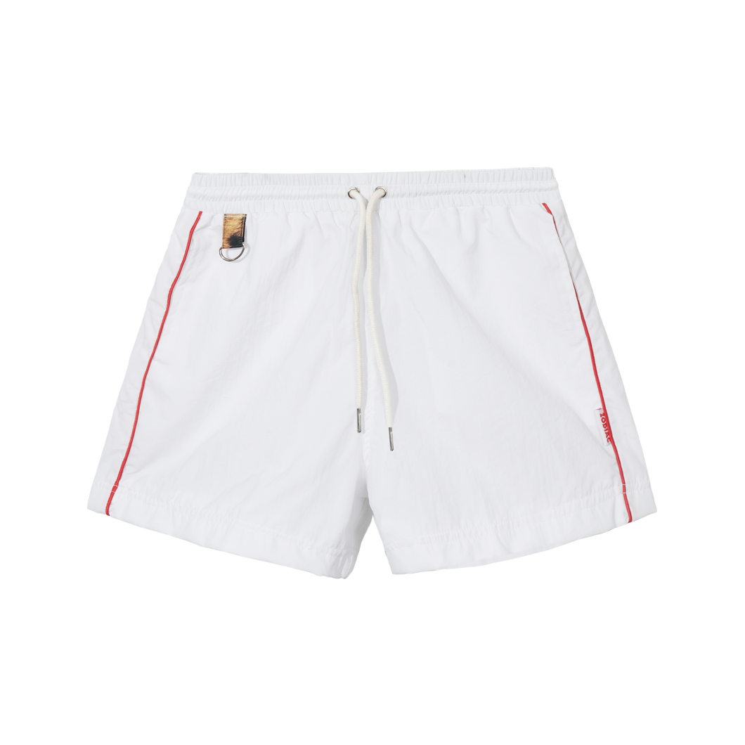 Zodiac White Training Shorts