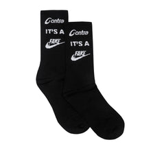 Load image into Gallery viewer, Contra It&#39;s A Fake Socks
