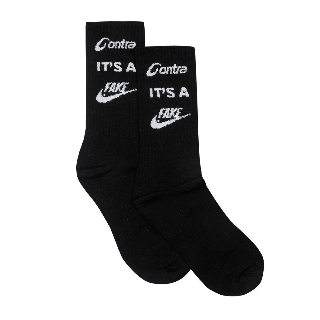 Contra It's A Fake Socks