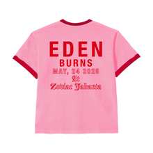 Load image into Gallery viewer, ZODIAC x Eden Burns Ringer T-shirt
