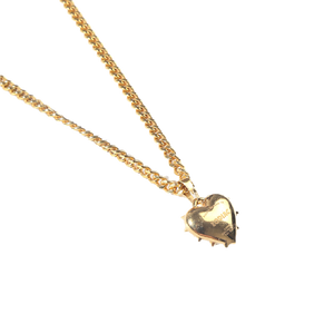 Zodiac x Lovers Spiked Heart Necklace