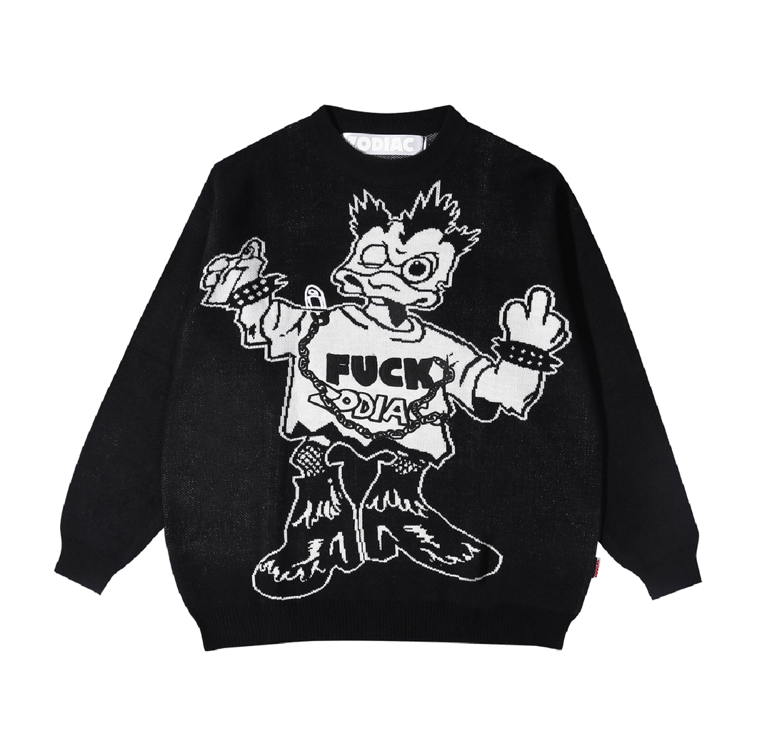 Zodiac Fuck Zodiac Knit Sweater