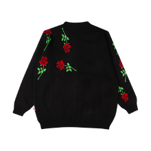 Load image into Gallery viewer, Zodiac Flower Patch Knit Sweater
