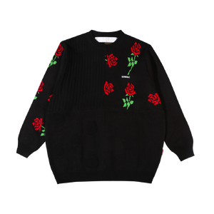 Zodiac Flower Patch Knit Sweater