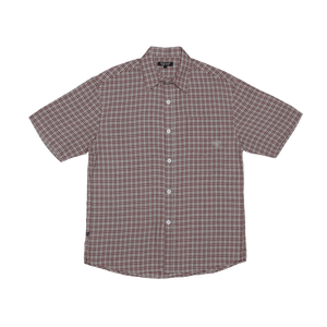Holiday Route Texture Pocket Button Up Shirt