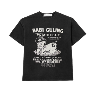 ZODIAC PESTA ULANG TAHUN Babi Guling T-shirt