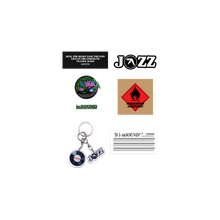 Load image into Gallery viewer, inSOUND Stickers and Keychains Pack
