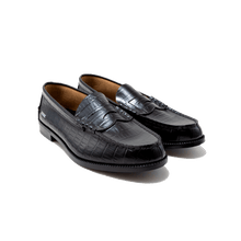 Load image into Gallery viewer, ZODIAC x The Kenford Fineshoes &quot;Black Crocodile&quot;
