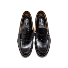 Load image into Gallery viewer, ZODIAC x The Kenford Fineshoes &quot;Black Crocodile&quot;
