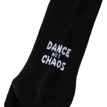 Load image into Gallery viewer, ZODIAC Dance Not Chaos Socks
