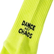 Load image into Gallery viewer, ZODIAC Dance Not Chaos Socks
