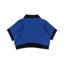 Load image into Gallery viewer, Quiet Under None x Tsukasa Polo Crop Knit
