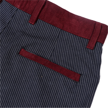 Load image into Gallery viewer, Quiet Under None x Tsukasa Stripe Medium Shorts
