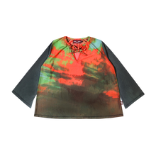 Load image into Gallery viewer, Quiet Under None x Tsukasa Blur Mesh Top
