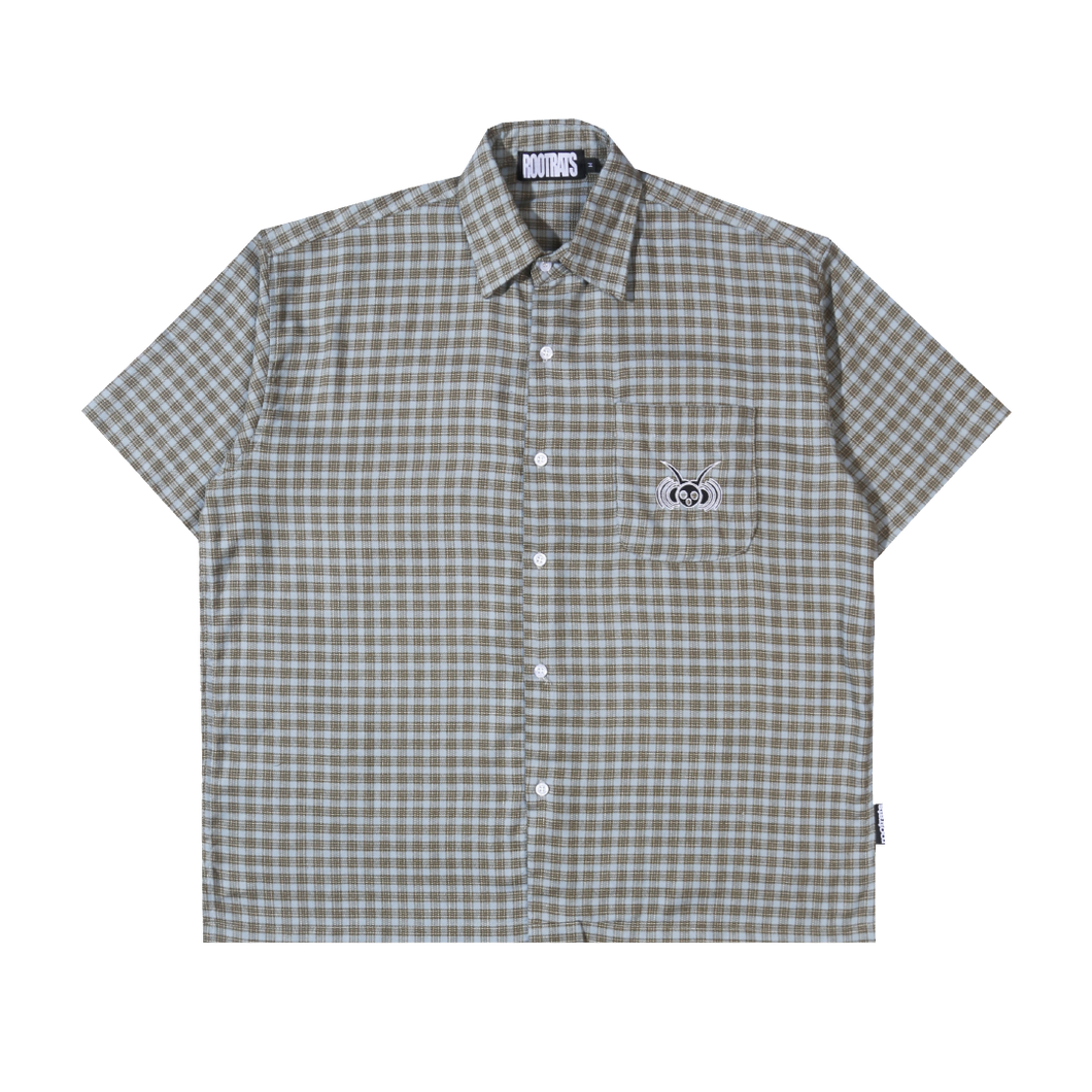 Rootrats Icon Logo Checkered Shirt