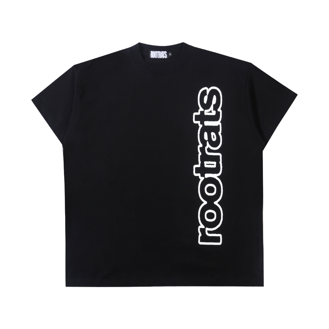 Rootrats Outline Round Logo T-shirt