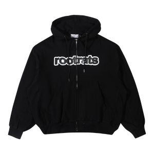 Rootrats  Round Logo Zip Hoodie