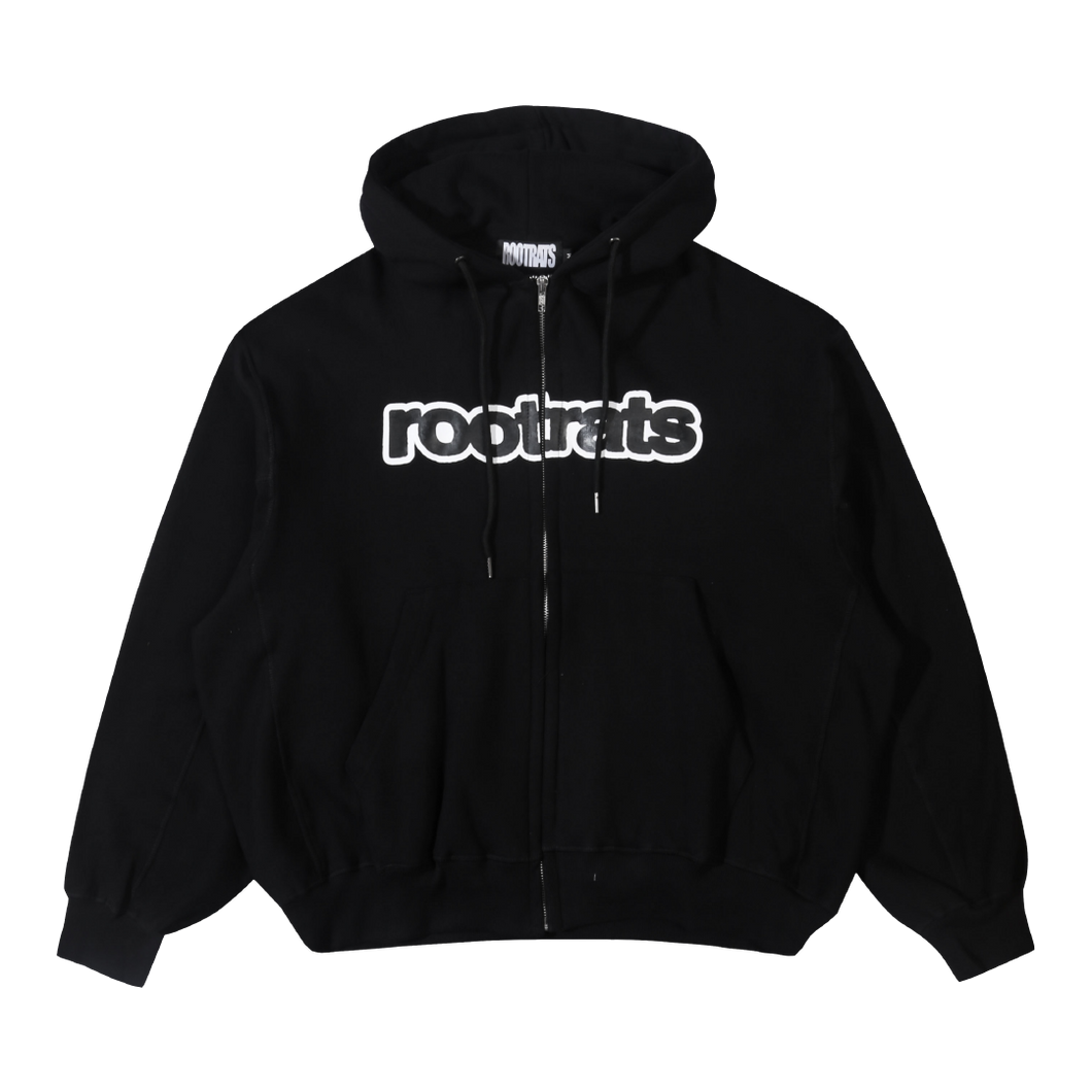 Rootrats  Round Logo Zip Hoodie