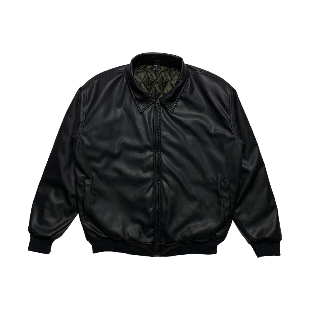 Televisi Star Faux Leather Tagg Jacket