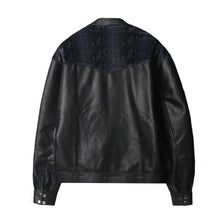 Load image into Gallery viewer, (TEN)Eleven Western Leather Jacket
