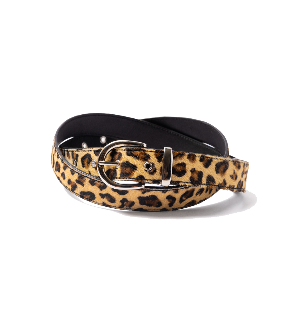 (TEN)Eleven Leopard Belt