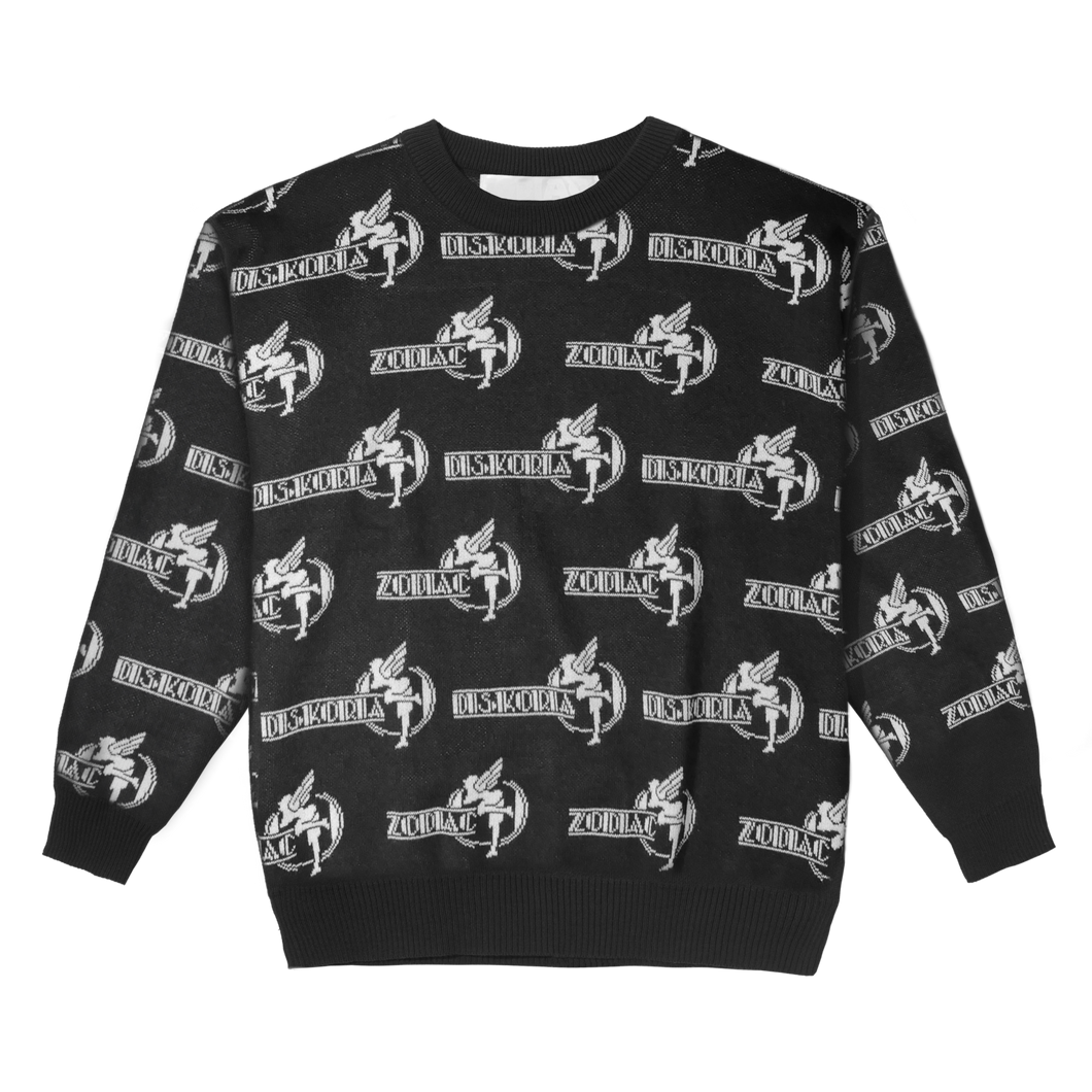 ZODIAC x Diskoria All-Over Knit Sweater