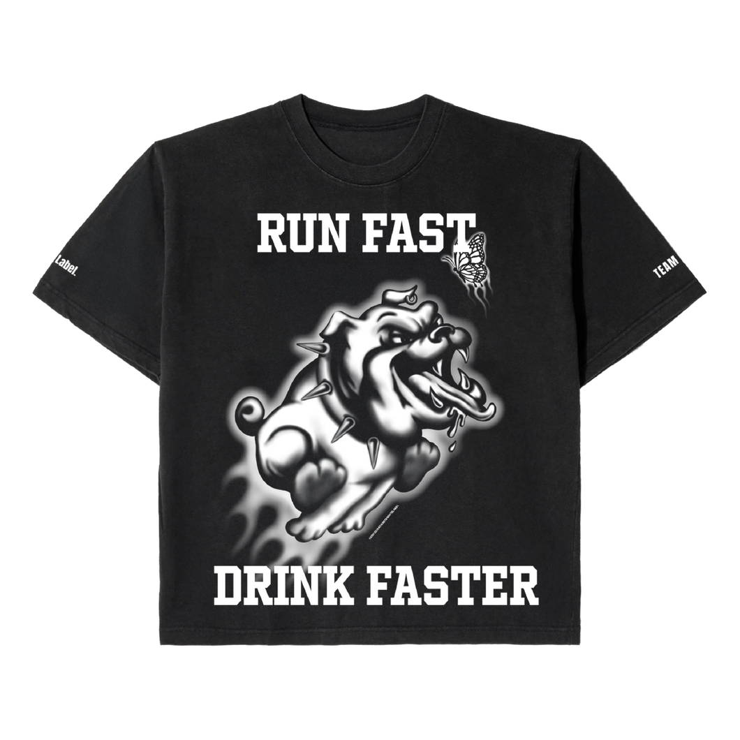 ZODIAC x White Label Run Fast Drink Faster T-shirt