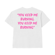 Load image into Gallery viewer, ZODIAC x FERMI Keep Me Burning T-shirt
