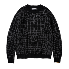 Load image into Gallery viewer, ZODIAC x (TEN)Eleven Croco Glitter Knitwear
