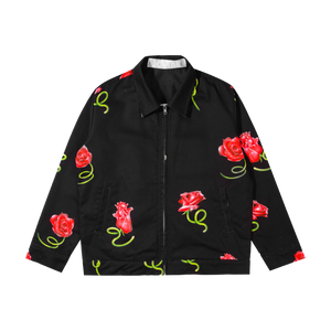 Zodiac Graphix Flowers Jacket